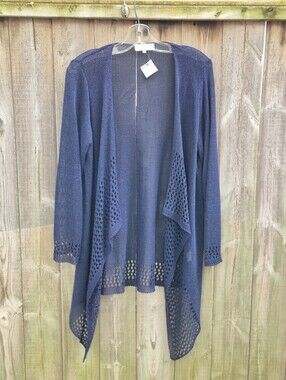 Vintage Waterfall Cardigan Size Xl